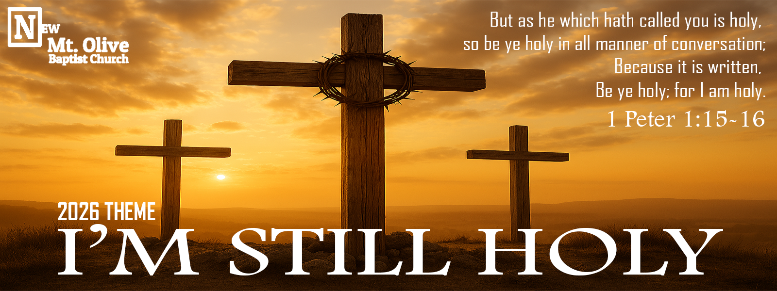 NMOBC 2026 Theme is I'm Still Holy